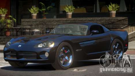 Dodge Viper SRT GTS V1.2 для GTA 4