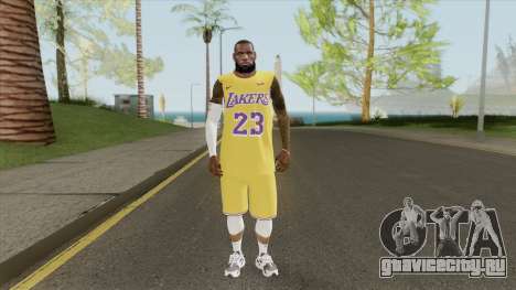 Lebron James (Lakers) для GTA San Andreas