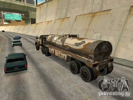 МТЛ казармы трейлер Semi для GTA San Andreas
