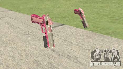 Heavy Pistol GTA V (Pink) Flashlight V1 для GTA San Andreas
