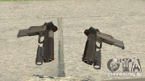 Heavy Pistol GTA V (NG Black) Flashlight V2 для GTA San Andreas