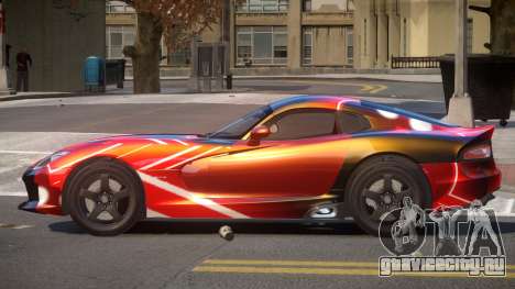 Dodge Viper SRT GTS PJ2 для GTA 4