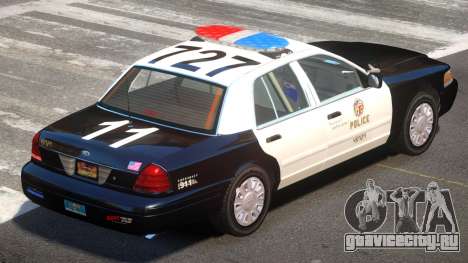 Ford Crown Victoria ST Police для GTA 4