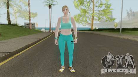 Random Female (Gym Suit) V3 GTA Online для GTA San Andreas