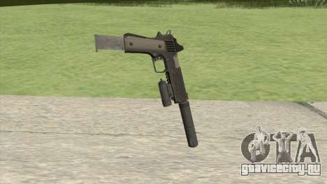 Heavy Pistol GTA V (NG Black) Full Attachments для GTA San Andreas