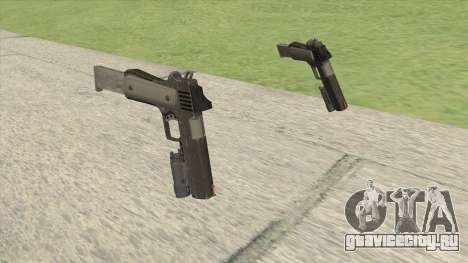 Heavy Pistol GTA V (NG Black) Flashlight V2 для GTA San Andreas
