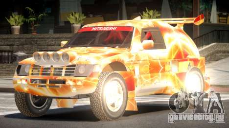 Mitsubishi Pajero Rally Sport PJ5 для GTA 4