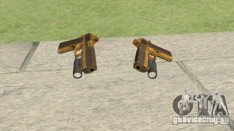 Heavy Pistol GTA V (Gold) Flashlight V1 для GTA San Andreas