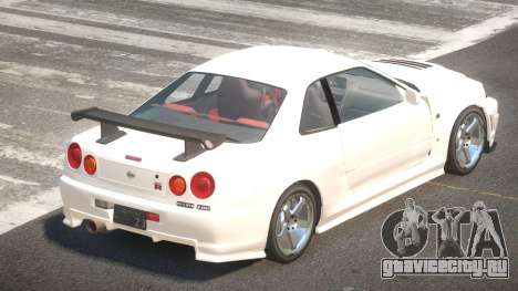 Nissan Skyline R34 Edit для GTA 4