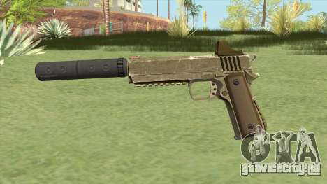 Heavy Pistol GTA V (Army) Suppressor V1 для GTA San Andreas