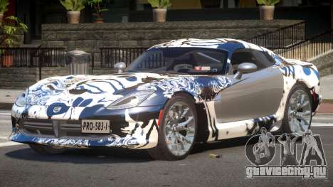 Dodge Viper GTS Edit PJ3 для GTA 4