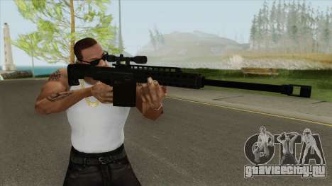Heavy Sniper GTA V (Black) V3 для GTA San Andreas