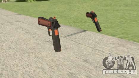 Heavy Pistol GTA V (Orange) Base V1 для GTA San Andreas