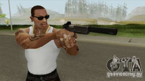 Heavy Pistol GTA V (Platinum) Suppressor V1 для GTA San Andreas