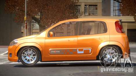 Fiat Novo Uno RS для GTA 4