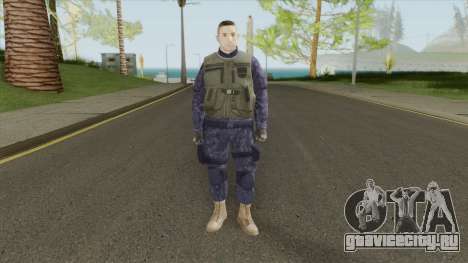 Policeman (Black Ops) для GTA San Andreas