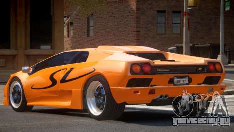 1995 Lamborghini Diablo SV V1.0 для GTA 4