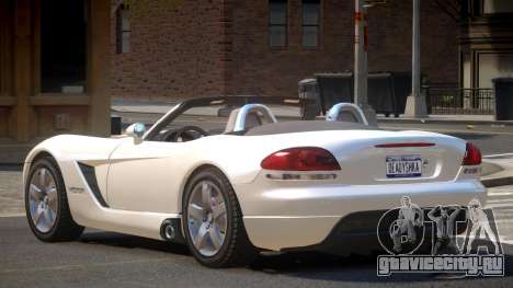 Dodge Viper SRT Spyder для GTA 4