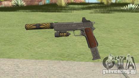 Heavy Pistol GTA V (Luxury) Full Attachments для GTA San Andreas