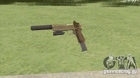 Heavy Pistol GTA V (Army) Full Attachments для GTA San Andreas