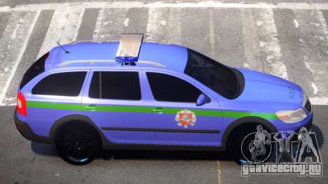 Skoda Octavia Scout Police V1.0 для GTA 4
