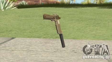 Heavy Pistol GTA V (Army) Suppressor V1 для GTA San Andreas