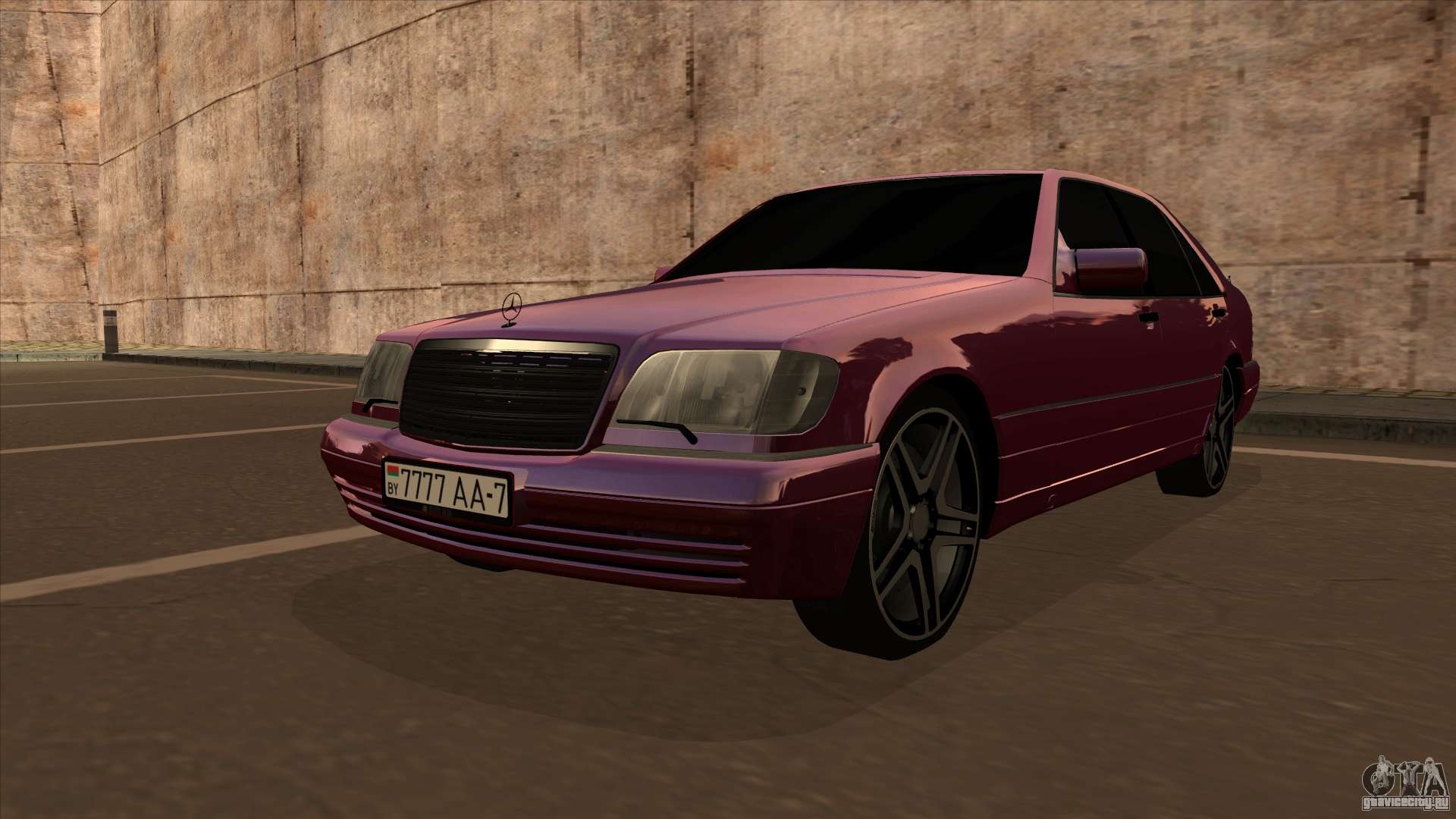 Mercedes Benz W140 Long V1 для GTA San Andreas