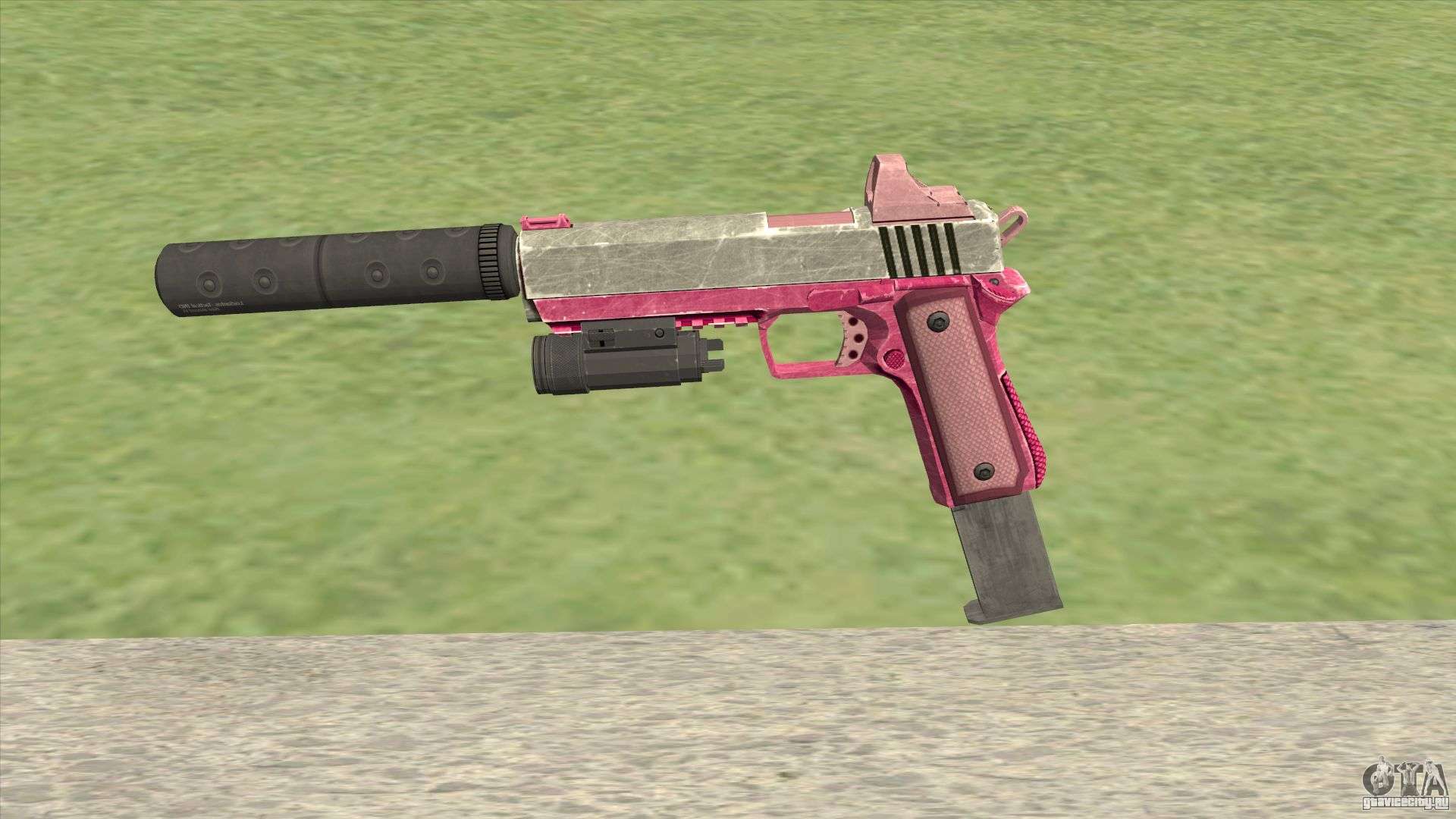 Gta 5 pistol замена