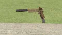 Heavy Pistol GTA V (Army) Suppressor V2 для GTA San Andreas