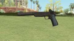 Heavy Pistol GTA V (LSPD) Suppressor V1 для GTA San Andreas