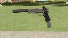 Heavy Pistol GTA V (Platinum) Suppressor V2 для GTA San Andreas