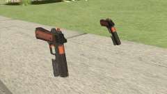 Heavy Pistol GTA V (Orange) Flashlight V1 для GTA San Andreas