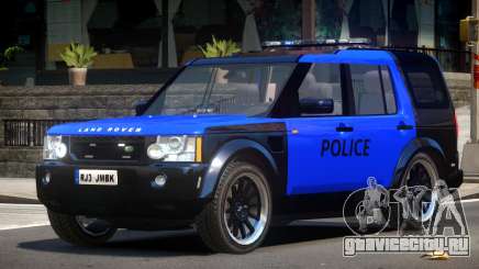 Land Rover Discovery Police V1.0 для GTA 4