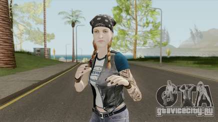 Biker Woman для GTA San Andreas