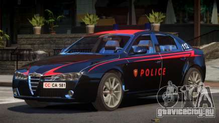 Alfa Romeo 159 Police V1.0 для GTA 4