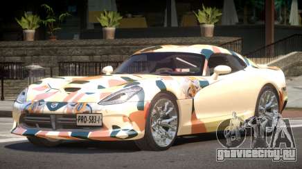 Dodge Viper GTS Edit PJ2 для GTA 4