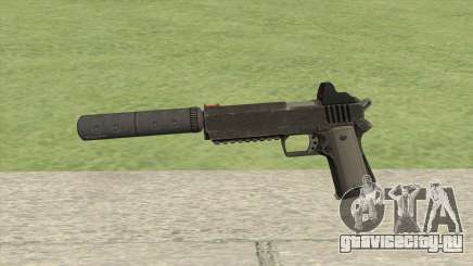 Heavy Pistol GTA V (NG Black) Suppressor V1 для GTA San Andreas