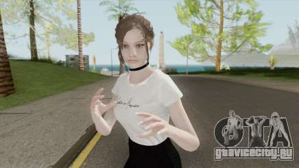 Claire Casual (Short Skirt) для GTA San Andreas