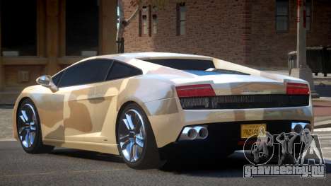 Lamborghini Gallardo SE V1.1 PJ1 для GTA 4