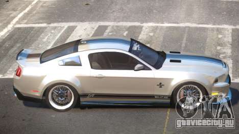 Shelby GT500 SR для GTA 4