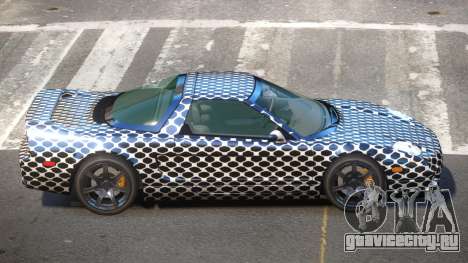 Acura NSX GT PJ3 для GTA 4