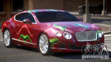 2013 Bentley Continental GT Speed PJ4 для GTA 4