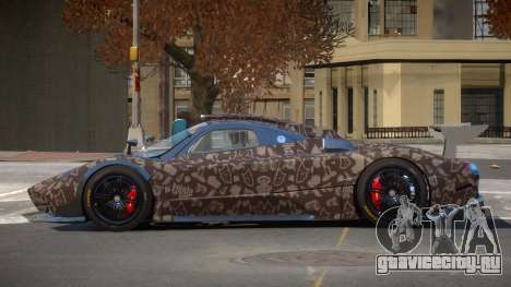 Pagani Zonda R-Tuning PJ3 для GTA 4