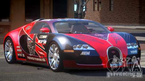 Bugatti Veyron DTI PJ6 для GTA 4