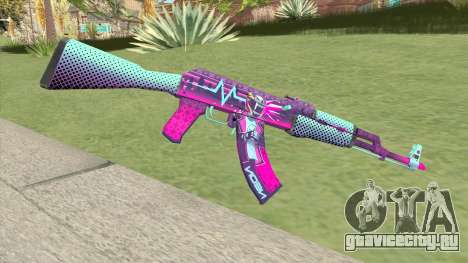 AK-47 Neon Rider (CS:GO) для GTA San Andreas