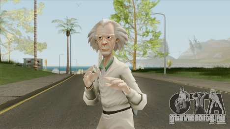 Dr Emmett Brown (Back To The Future) для GTA San Andreas