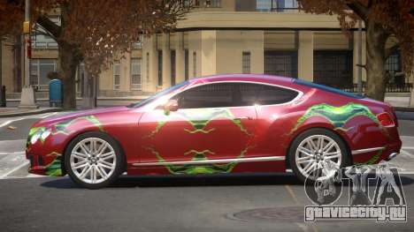 2013 Bentley Continental GT Speed PJ4 для GTA 4