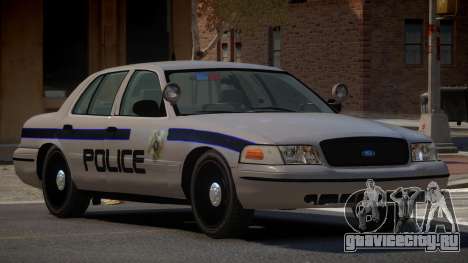 Ford Crown Victoria RS Police для GTA 4