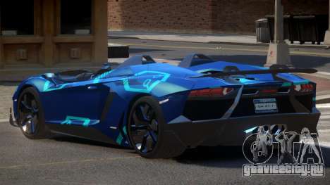 Lamborghini Aventador Spider SR PJ2 для GTA 4