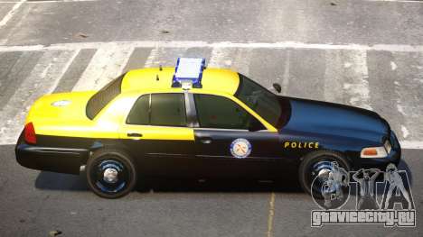 Ford Crown Victoria Florida Police для GTA 4